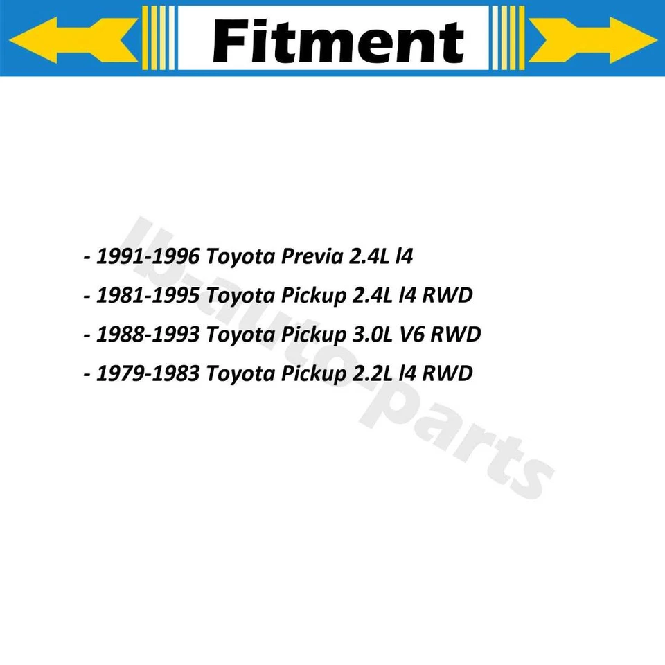 For Toyota Pickup 2X Raybestos Brakes Rear Drum Brake Wheel Cylinder - Image 2 of 4