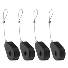  4 Pcs Telescopic Anti-theft Cable Box Laptop Lock Security Gaming Controller