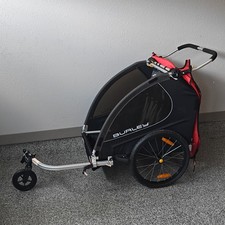 Burley Honey Bee 2-Seat Child Bike Trailer/Stroller. Opened but never used.