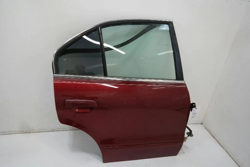 1999-03 Mitsubishi Galant Passenger Right Rear Side Door Red - Image 2 of 4
