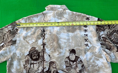 Vintage Southpole Heavenly Kings Samurai Men's Button Up Shirt Size XXL. - Picture 9 of 10