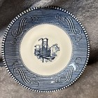 Currier & Ives Low Water on the Mississippi Saucer - Free Shipping