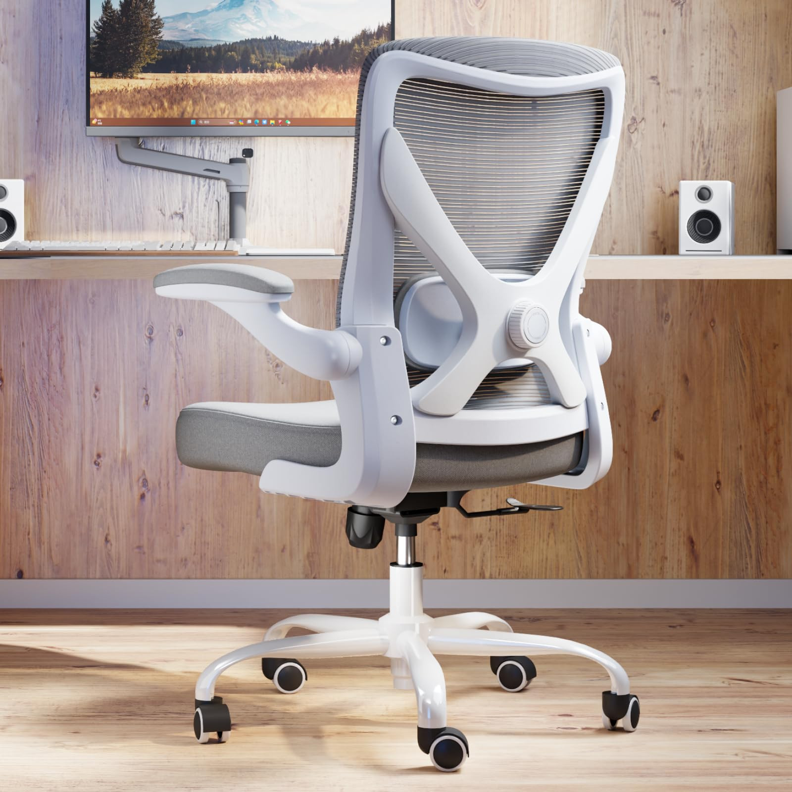 Ergonomic X-Shaped Office Chair for Ultimate Comfort and Gaming Support-image