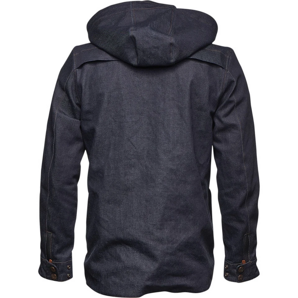 Chaqueta vaquera azul Thor Hallman GP para hombre Foto 2 de 2