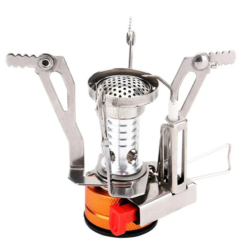Gas Cooker Camping Accessories Portable Outdoor Camping Aluminum Alloy ...