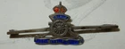 WW2 ERA THE ROYAL ARTILLERY SILVER SWEETHEART MILITARY PIN BADGE WORLD WAR II