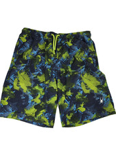 Spyder BOYS Youth Swim Shorts MOJITO BLUE GREEN Size 26 Summer Beach Vacation