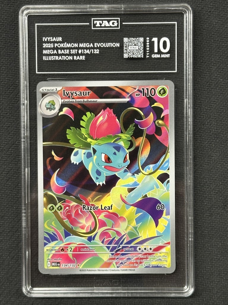 2025 ポケモンカード IVYSAUR ART RARE 2025 Near Mint Pokemon Ivysaur AR 065/063 M1L Mega Brave Art Rare