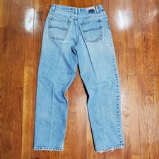 VTG Bugle Boy Jeans 750 Mens 31x30 Baggy Straight Distressed Skater Grunge Y2K