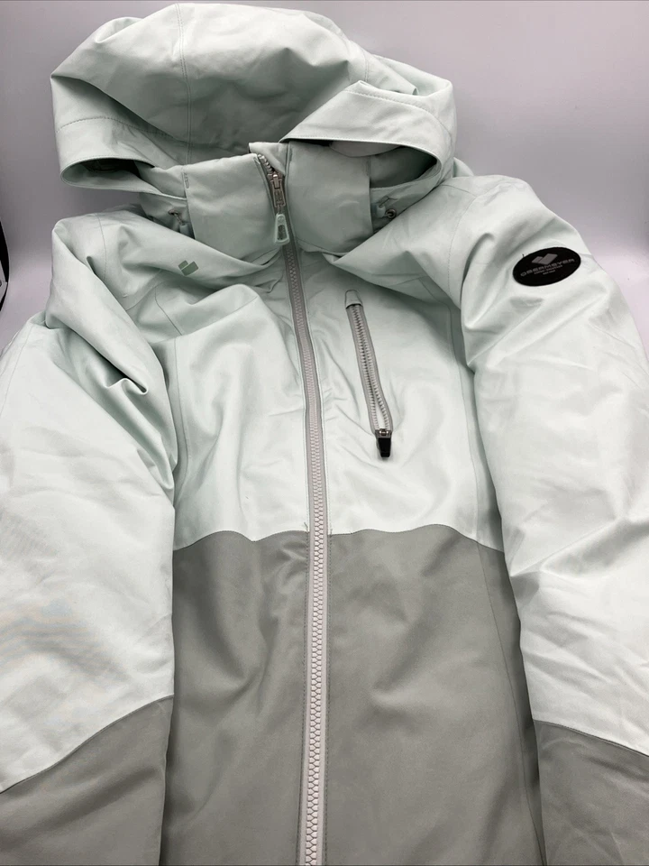 Obermeyer® Women's SIZE 8 First Chair Insulated Waterproof Jacket in Glacial Ice - Image 4 of 4