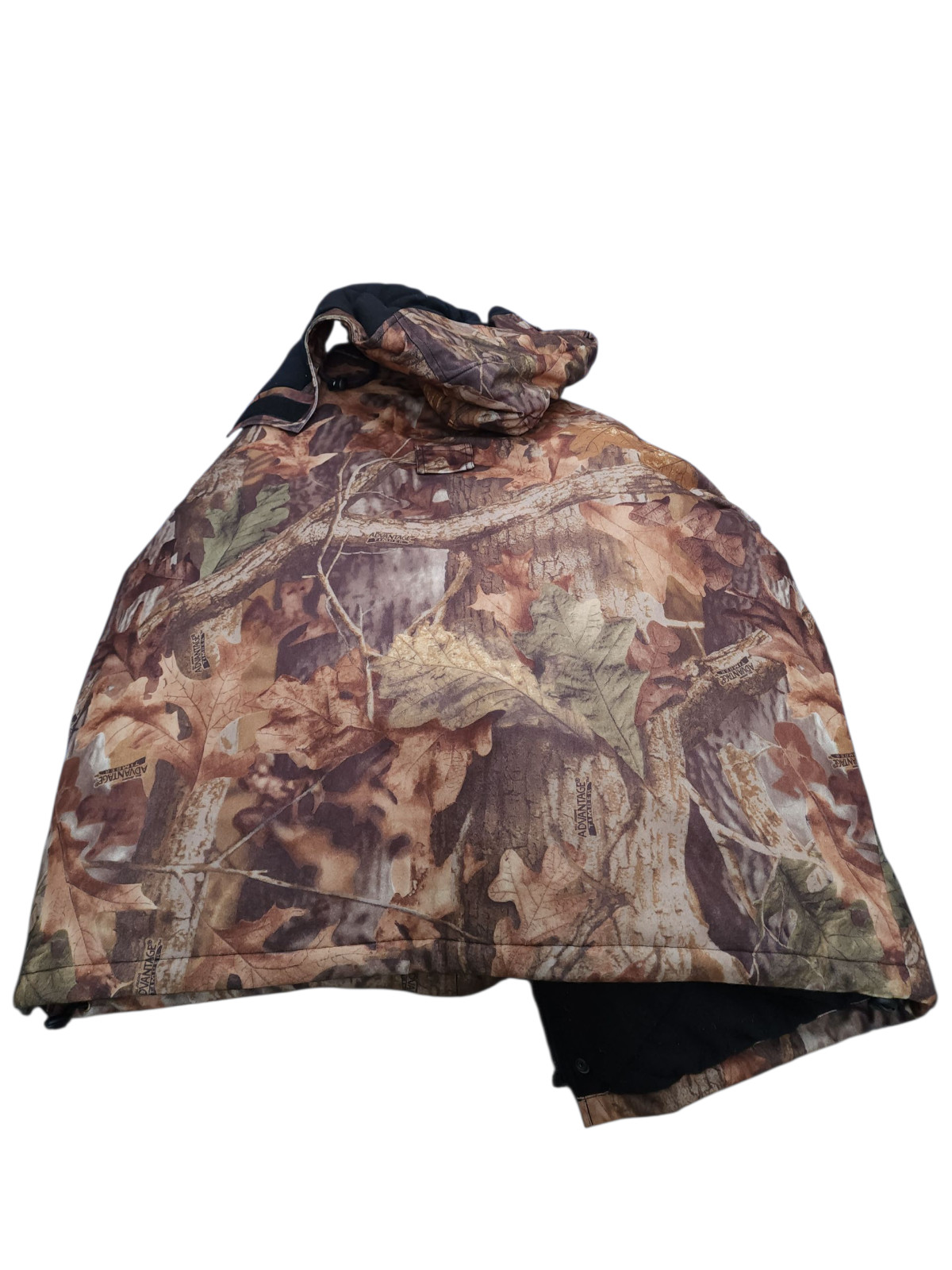 Arctic Shield XL Mossy Oak Breakup Camo Insulated Jacket/Coat BROKEN ZIPPER