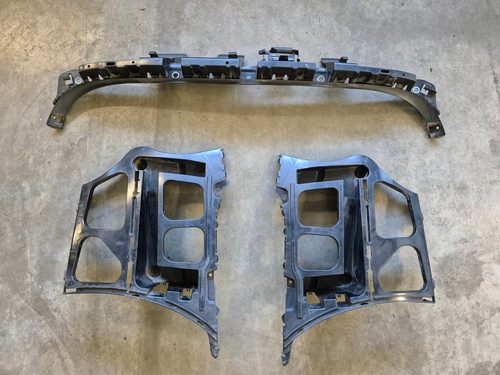 BMW 3er E91 Set Halter Führung Stoßstange hinten 7127720 7202669 7202670