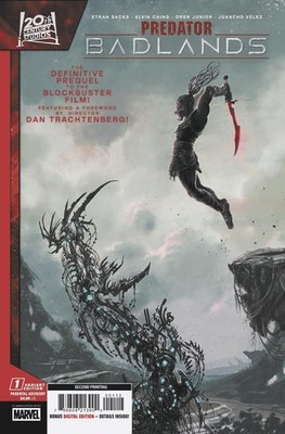 PREDATOR: BADLANDS #1 JUAN FERREYRA 2ND PRINTING VARIANT (MARVEL 2025)