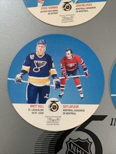 Nhl Hockey Kraft Peanut Butter Hull Lafleur Béliveau Yzerman 8 Total