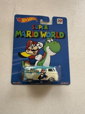 Hot Wheels Premium Super Mario World Volkswagen T1 Panel Bus BU7