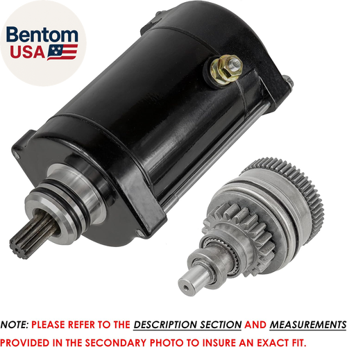 Starter and Drive Bendix Compatible with Sea Doo 950 Gsx Ltd GTX GTX Di Seadoo 9 - Picture 4 of 12