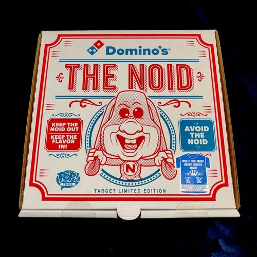 Funko Pop & Tee Ad Icons DOMINO’S THE NOID Size XL T-Shirt Target Exclusive