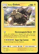 Alolan Golem 37/181 Rare Team Up Pokemon Lightly Played