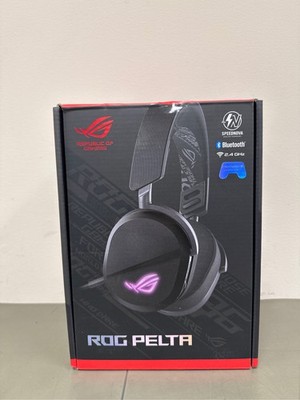 ASUS ROG Pelta Wireless Gaming Headset with Detachable Mic- Black