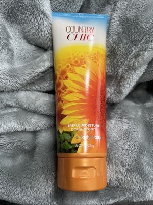 Bath & Body Works COUNTRY CHIC Triple Moisture Body Cream 8 oz HTF!