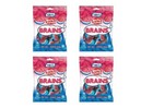 4x Vidal Brains Fruit Flavour Gummies With Strawberry Filling Sweets Gift 100g