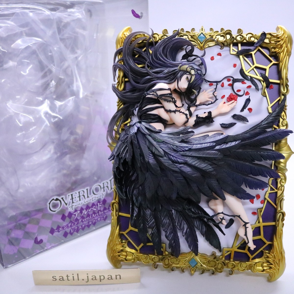 USED] Spiritale Overlord Albedo 1/7 Scale Figure Ending Ver. Art 