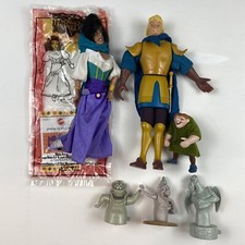 Burger King Kids Meal Toys -  6 Piece Lot - 1996 Disney Hunchback of Notre Dame