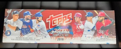 2018 Topps MLB Baseball Factory Sealed Complete Set - Shohei