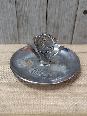 Vintage Football NFL Theme Centered Handle Tray Ash Tray