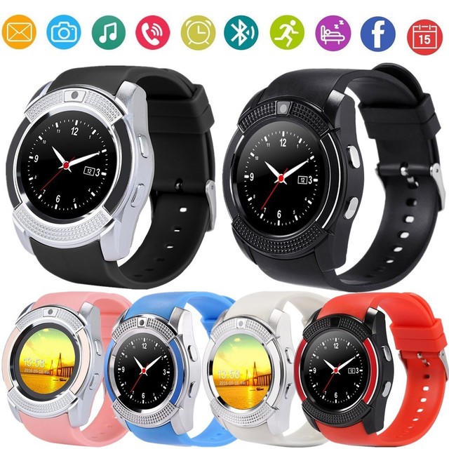 smartwatch v8 iphone