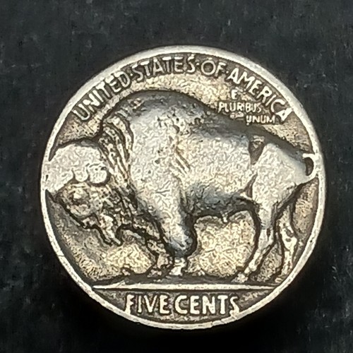 Moneta 5 Centesimi Nichel Bufalo 1935 Circ Avg Fondo Piatto - Foto 3 di 6