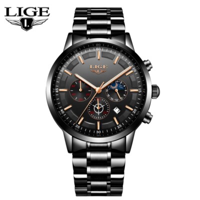 Luxus Herren Armbanduhr Quarzuhr Datum Leuchtend Uhren Wasserdicht Männer Uhr
