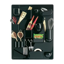 Vitra - UTEN.SILO II - PORTAOGGETTI - A 680 x L 520 x P 65 mm - NERO