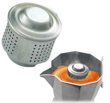 PARA SPRUZZI PARA SCHIZZI UNIVERSALE PER CAFFETTIERE IN ALLUMINIO
