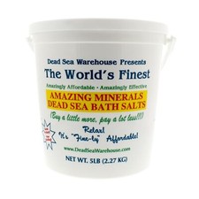Dead Sea Warehouse Amazing Minerals Bath Salts Temporary Relief Natural Healthy