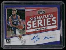 Ky Bowman 2020-21 Donruss Optic Signature Series Purple Prizm Auto #SS-KYB