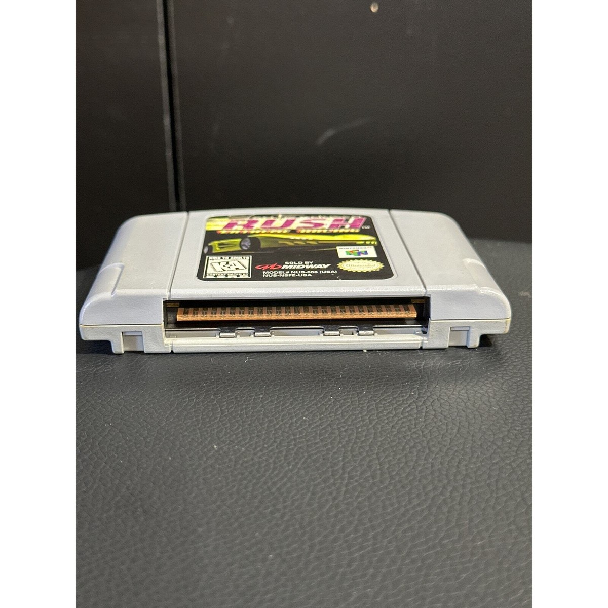 San Francisco RUSH Extreme Racing Nintendo 64 game Tested/Working