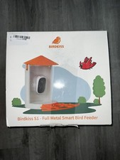 Birdkiss Smart Bird Feeder with Camera Solar, Auto Capture Bird Videos  Moti...