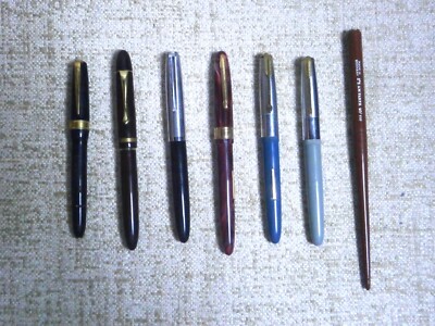 Fountain pens LotX12 New NOS SEA-GULL,BRILLANT,LINZ,OMEGA