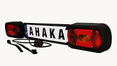 Lichtleiste Anhänger Fahrradträger Lichtbalken Leuchtbalken Zusatzbeleuchtung 7p