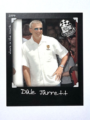 HOFer DALE JARRETT 2004 Press Pass SNAPSHOTS INSERT NASCAR Racing Card #SS 10/36