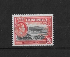 Dominica 1938 GVI 2/6d SG107 LHM Cat£24