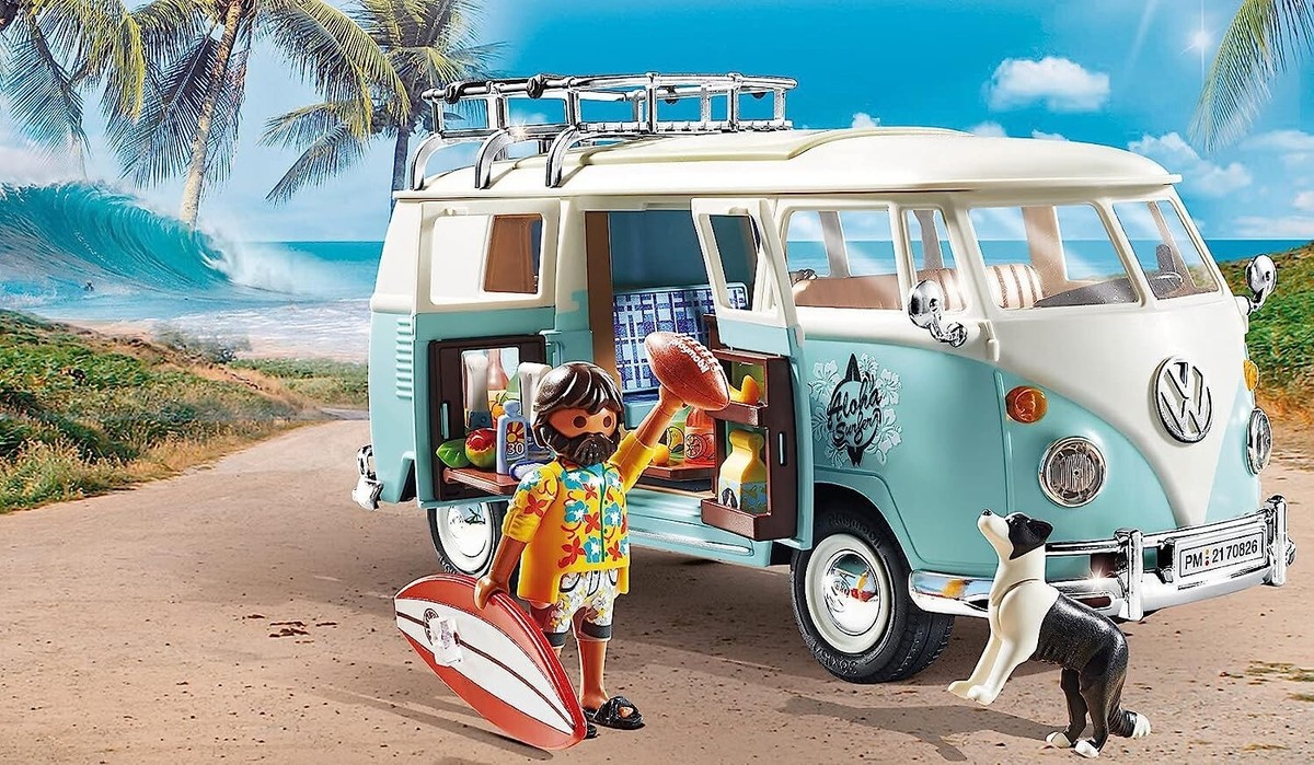 【新品未開封】　プレイモービル　T1 Camping Bus 70826 Amazon.co.jp: 【プレイモービル】70826「フォルクスワーゲン