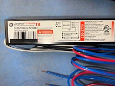 2 NEW GE ULTRA MAX HIGH PERFORMANCE ELECTRONIC BALLAST 2 LAMP T8 2N 120/277V
