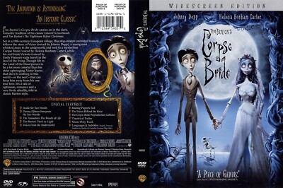 DCI☆DVD☆2005 CORPSE BRIDE (TIM BURTON DVD, 2005) Johnny Depp, Helen Bonham