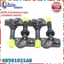 68591921AB 4PCS For Dodge Ram 3500 Jeep Grand Cherokee TPMS Tire Pressure Sensor