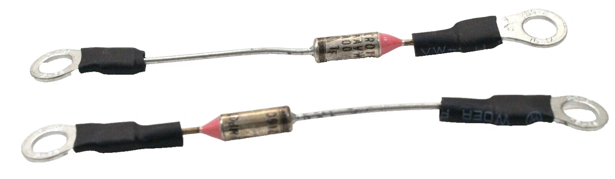 5 Pcs ELCUT UMI Microtemp Thermal Fuse Axial Type 225R TF Cutoff 150℃ 5A 250V