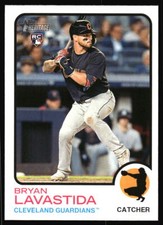 2022 Topps Heritage Bryan Lavastida  Rookie  #668 Cleveland Guardians