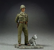 BRITAINS MUSEUM COLLECTION 10120 U.S. GENERAL GEORGE PATTON & WILLIE