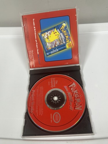 Pokemon Project Studio Red Version Gotta Make 'em All -Nintendo CD-ROM w/ manual - Picture 3 of 4